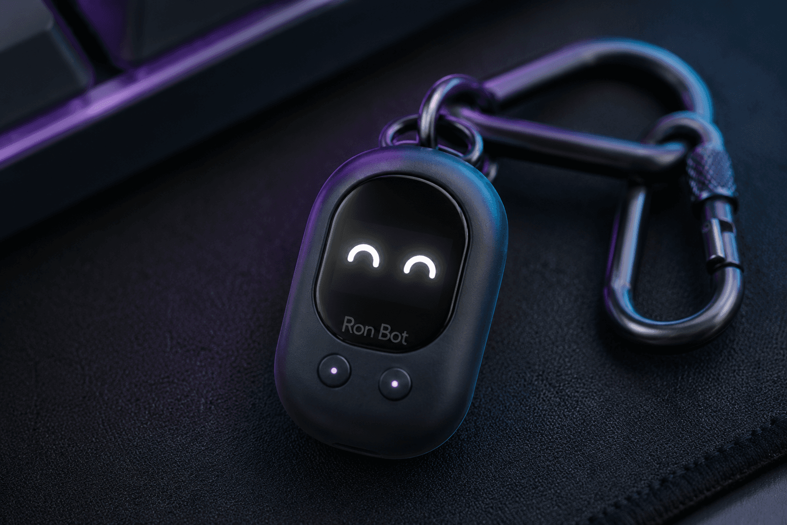 Ron Bot Keychain